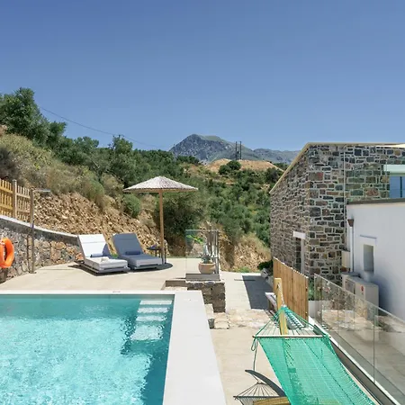 Villa New Paradosiako With Private Pool And Bbq Near To The